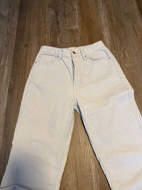 PacSun Light Blue High Rise Bootcut Corduroy Pants
